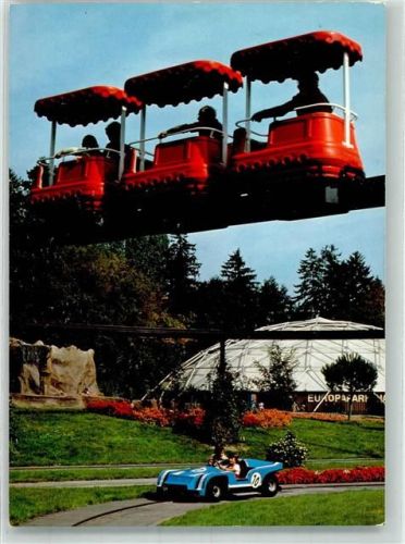 77977 W7631 Rust , Baden 1982 - Europa Park Freizeitpark Einschienenbahn
