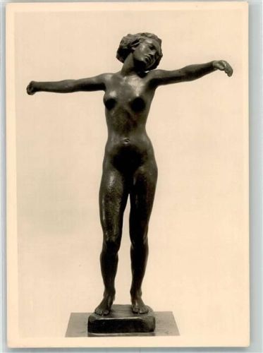 Berlin Mitte Skulptur Tänzerin von 1912 Erotik in der Nationalgalerie Fotograf Nitsche Nr. 23