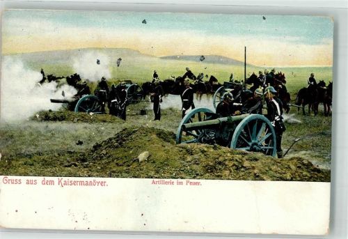 Artilleriegeschütze im Feuer C.G.L. Serie 36/VIII