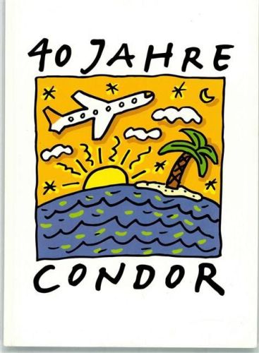40 Jahre Condor Condor Künstlerkarte