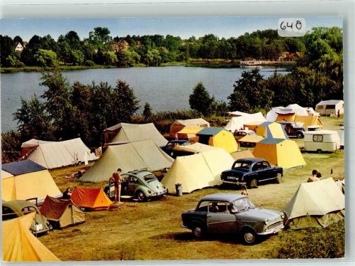Fissau Campingplatz am Kellersee VW Käfer Oldtimer
