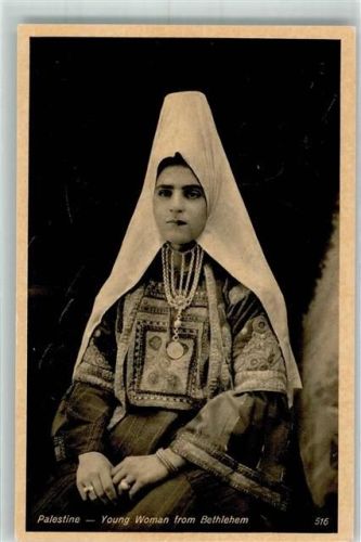 Bethlehem Tracht Frau