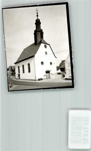 Köppern Ev. Kirche Ort handschrfitlich Foto Original aus Archiv eines Ansichtskartenverlags