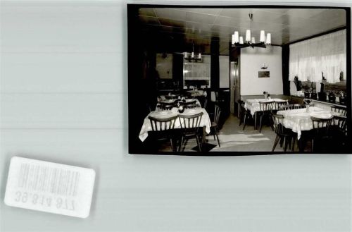 Giershausen Gasthaus Sonnenhof Gaststube Foto Original aus Archiv eines Ansichtskartenverlags Ort handschriftlich