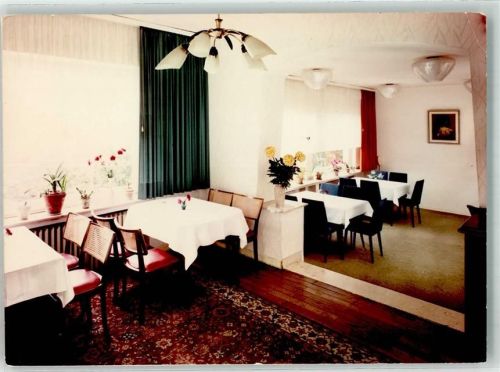 Bad Waldliesborn Pension Tenbrockhaus Ort handschriftlich Foto Original aus Archiv eines Ansichtskartenverlags