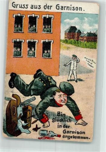 Soldaten Humor Gruss aus der Garnison EH Nr.551B