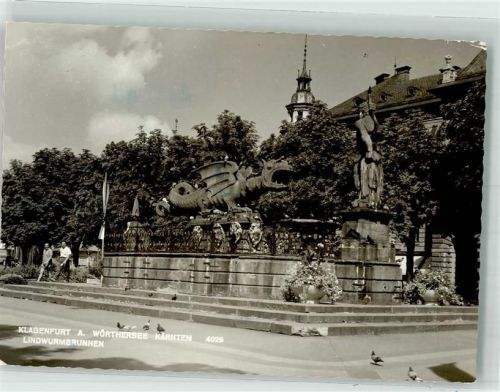 Klagenfurt Lindwurmbrunnen