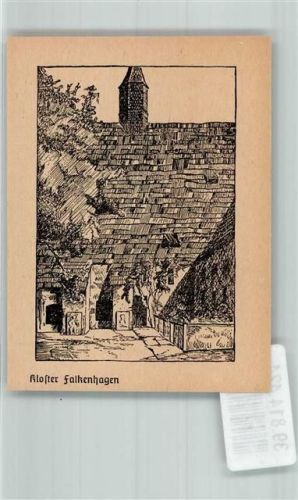 Falkenhagen Kloster Bildkarte