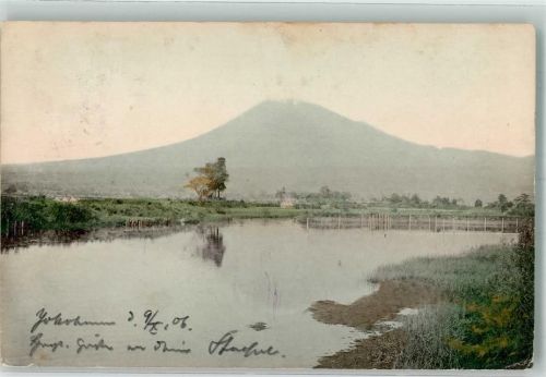 Yokohama 1906 Ort handschriftlich