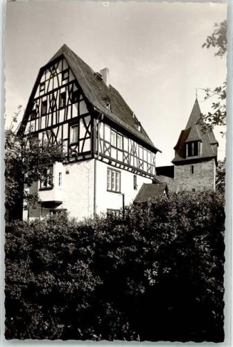 61276 W6395 Rod a d Weil FOTO KEINE AK Pfarrhaus Ort handschriftlich Foto Original aus Archiv eines Ansichtskartenverlags