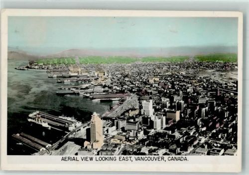 Vancouver 1955 Fliegeraufnahme