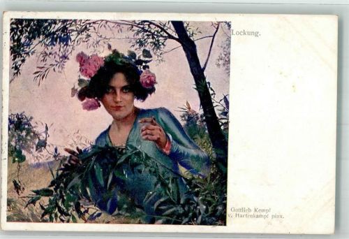 1912 Frau Rosen Lockung B.K.W.I. Nr.1214