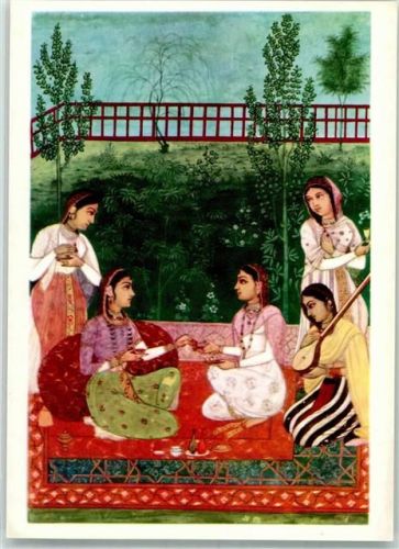 rajput-Prinzessinnen Ind. Miniatur Staatliche Museen Berlin
