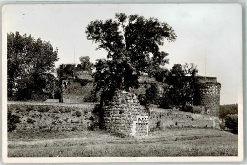 Zons SchlossOrt handschriftlich Foto Original aus Archiv eines Ansichtskartenverlags