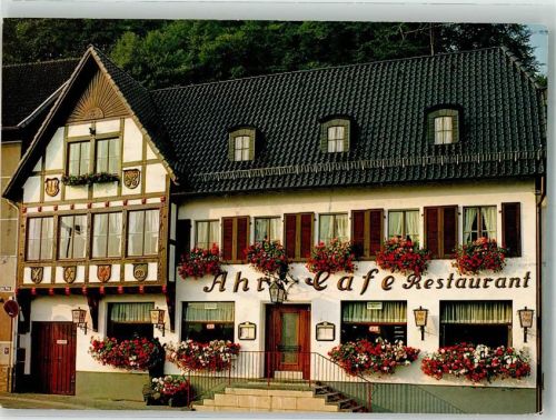 Blankenheim Gasthaus Ahr-Cafe Fotograf Mulert Verlag Korr