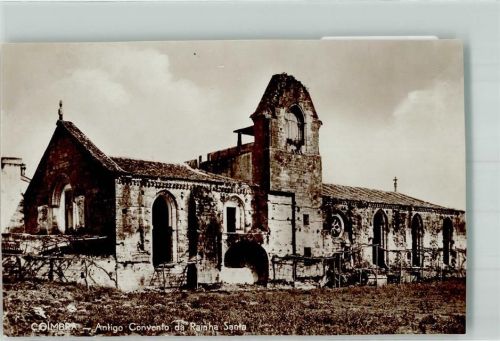 Coimbra Foto AK Kirche Ruine