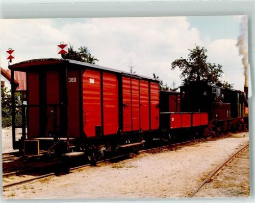 27305 W2814 Bruchhausen-Vilsen FOTO KEINE AK Museumseisenbahn Güterzug Ort handschriftlich