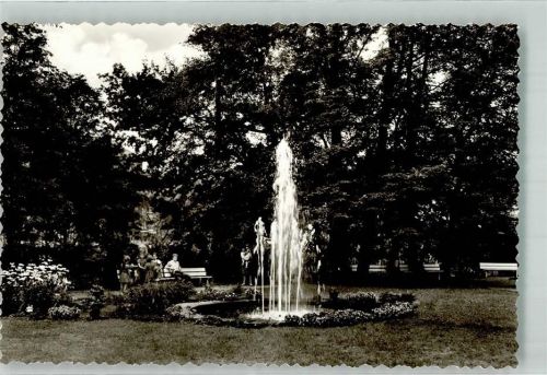 Dieringhausen Parkanlage mit Springbrunnen