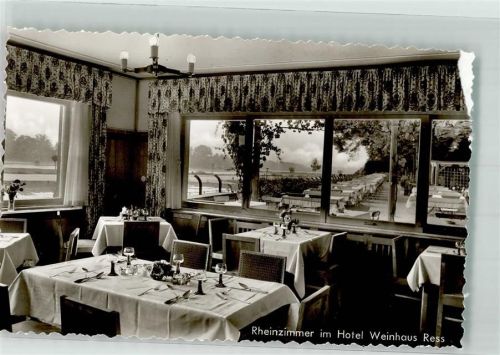 Hattenheim Hotel Weinhaus Ress Foto AK