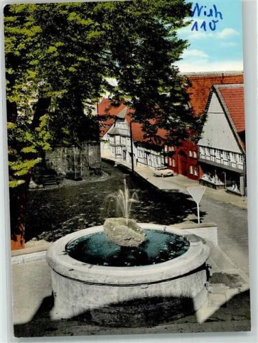 Nieheim Brunnen am Markt Schäferstrasse