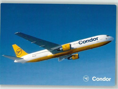 Fliegeraufnahme einer Boeing 767 Condor