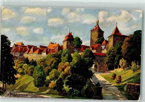 Rothenburg Am Kobolzeller Tor Bodenseeverlag Karl Alber Nr. 901