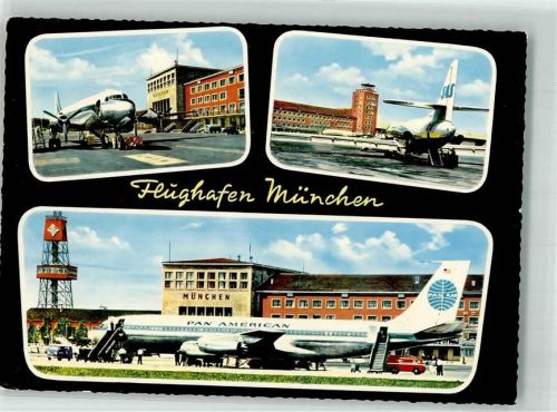 Riem SAS VW Bus Flughafen Tower