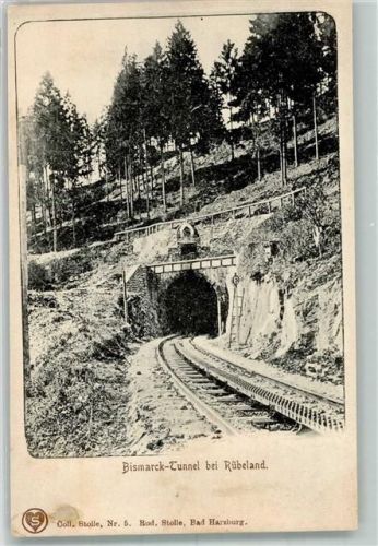 Bismarck-Tunnel Zahnradbahn bei Rübeland Coll. Stople Nr. 5 Serie I c.