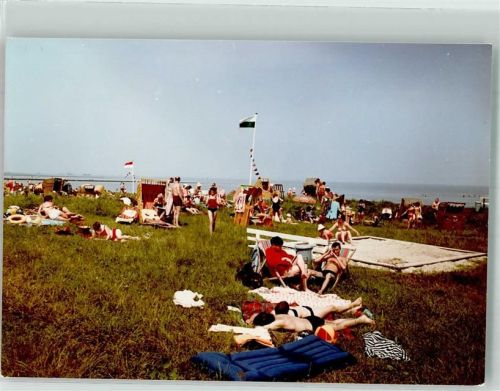 Burhave Ort handschriftlich Foto Original aus Archiv eines Ansichtskartenverlags