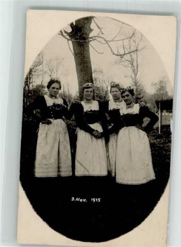 Trachten Transvestit 1925 Privatfoto AK