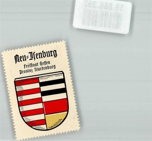 Neu-Isenburg Freistaat Hessen Provinz Starkenburg