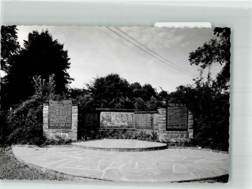 Küntrop Kriegerdenkmal Ort handschrfitlich Foto Original aus Archiv eines Ansichtskartenverlags