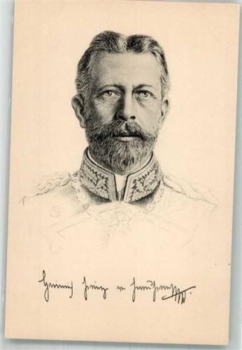 von Preußen Faksimile Stengel u. Co. Nr. 49124 Serie 89 Adel Prinz Heinrich Künstlerkarte
