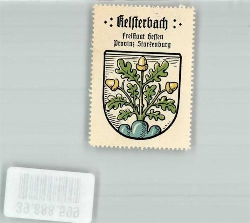 65451 W6092 Kelsterbach Vignette Freistaat Hessen Provinz Starkenburg