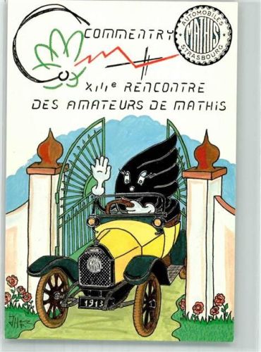 Commentry Sign. Hamm Patrick Auto Mathis Limitiert Nr.375