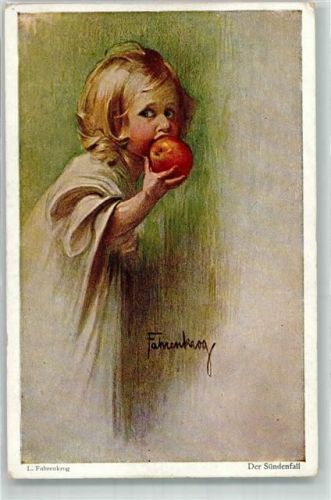 Kind mit Apfel Verlag Wiechmann Nr.538