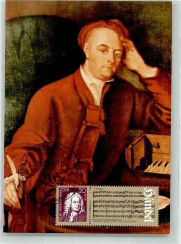 Bach Händel Schütz Ehrung Sondermarke
