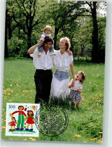 Bonn Sonderstempel Erstausgabetag 16.7.1992 Familie schafft Zukunft