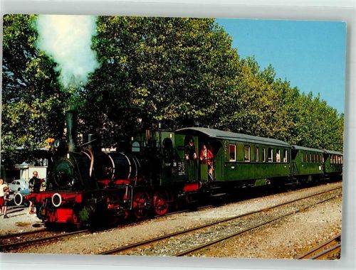 Achern Eisenbahn Dampfzug Achern-Ottenhöfen Lokomotive Nr. 28 Badenia Foto Jungels