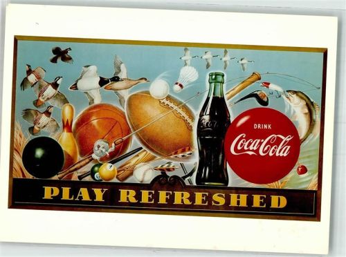 Play Refreshed Kegeln Tennis Basketball Angeln Golf American Football Reproduktion