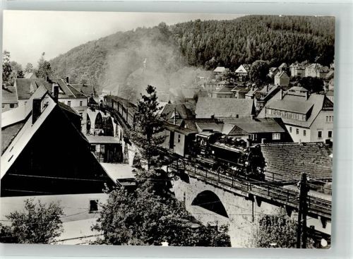 Schmiedeberg Eisenbahn Dampflokomotive Schmalspurbahn Foto Feuereißen