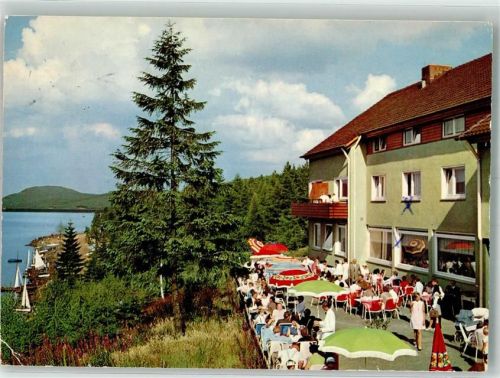 Langelsheim Hotel Gasthaus Berghof an der Innerstetalsperre Fotograf Barke