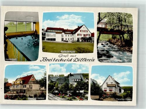 Breitscheid Schwimmbad Pension Kolb Becker Rutekolk Eisert Aubachtal