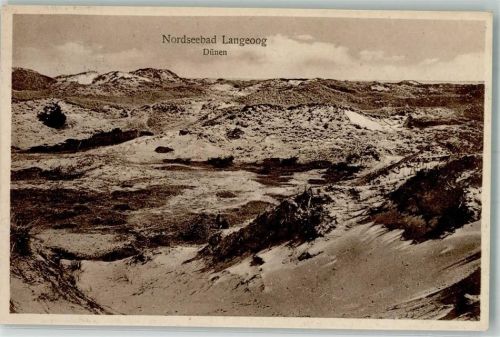 26465 W2941 Langeoog 1927 - Dünenlandschaft