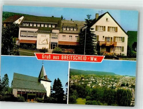 35767 W6349 Breitscheid , Hess - Kirche Pension