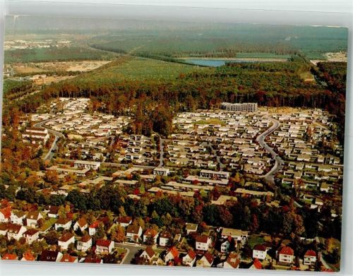 Walldorf Fliegeraufnahme des Stadtteiles von Mörfelden