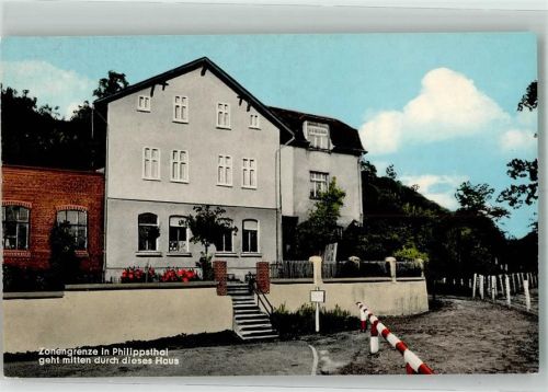 Philippsthal Zonengrenze mitten durch ein Haus