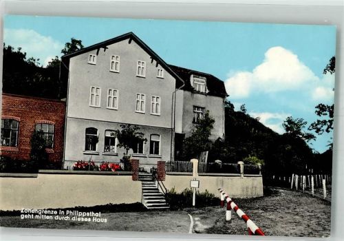 Philippsthal Zonengrenze mitten durch ein Haus