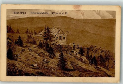 Arberschutzhaus 1915 Verlag Hans Pernat 113/58