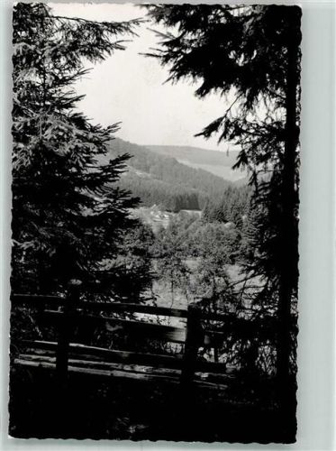 59846 W5768 Endorf , Sauerl FOTO KEINE AK Pension Waldfrieden Gehren Ort handschriftlich Foto Original aus Archiv eines Ansichtskartenverlags